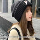 Осенне-зимние шапки Genshin с ударным принтом, Вязаная Шапка-бини унисекс, теплые Акриловые шапки, многоцветные новые модные шапки хип-хоп