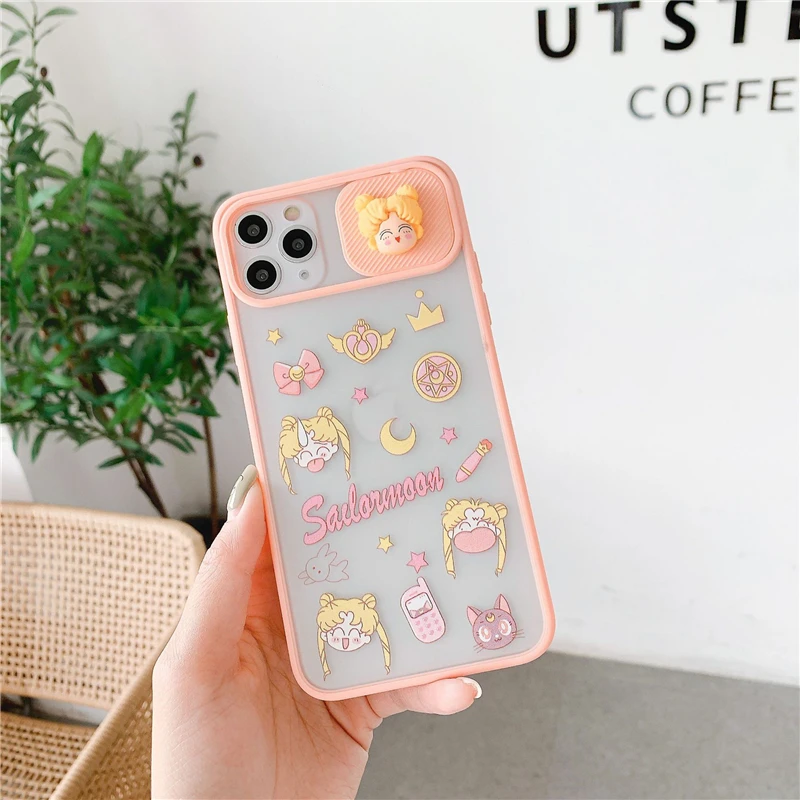 

Sailor Moon Cosplay Phone Case Cell Phone Protective Case Apply To IPhone Anime Adult COS Accessories Christmas Halloween Gift