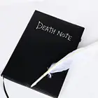 Блокнот аниме Death Note с перьевой ручкой, отличный набор из 1 шт., тетрадь смерти, дневник, тематическая анимация для школы, принадлежности для дневника