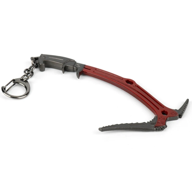 Брелок для ключей ювелирные изделия Кино игра Laura Pick axe милый ледяной брикет