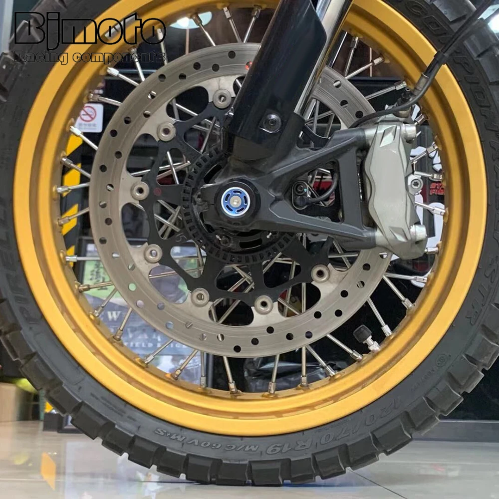 

Motorcycle Front Axle Sliders Wheel Protection For Ducati Scrambler Desert Sled 800 400 1100 Sport/ Special