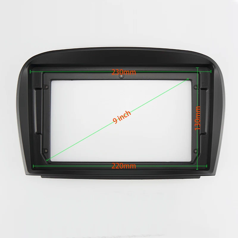 

9 INCH Car Audio Frame GPS Navigation Fascia Panel Car dvd Plastic Frame Fascia is suitable for 2004-2011 BENZ SL-CLASS W230