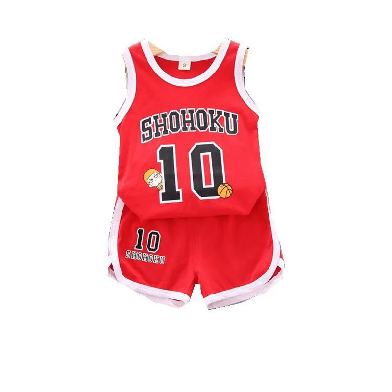 

New Summer Children Active Clothing Baby Boys Girls Fashion Letter Shorts 2Pcs/sets Kids Infant Clothes Toddler Casual Tracksuit