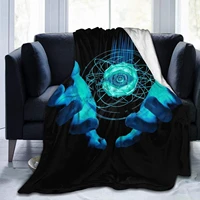virtual reality check ultra soft micro fleece blanket couch for adults or kids