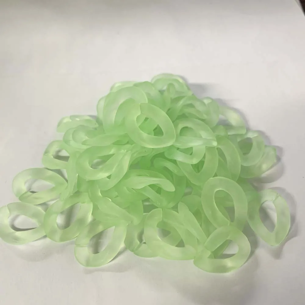 100 шт./пакет съемный Сменный ремень для сумки из акриловой смолы аксессуары 17*23