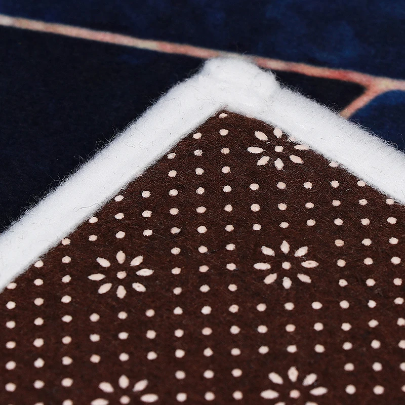 Прямоугольный нескользящий коврик для гостиной ванной комнаты напольный с