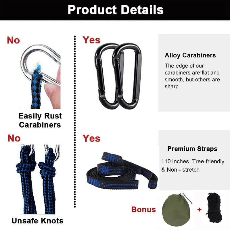 JEYL кемпинговые гамаки с москитной сеткой портативный быстро открывающийся гамак