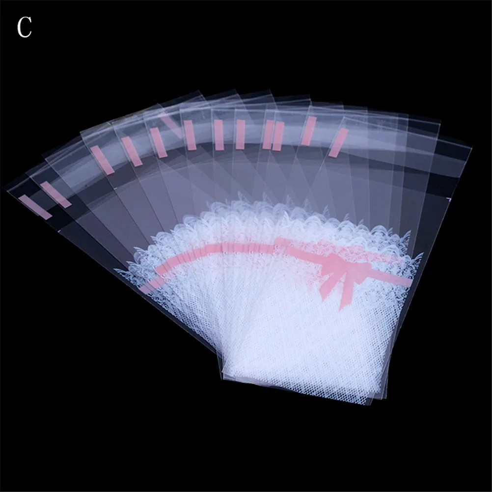 5x10 см мини пластиковые печенья упаковка для капкейков обертка Сумки