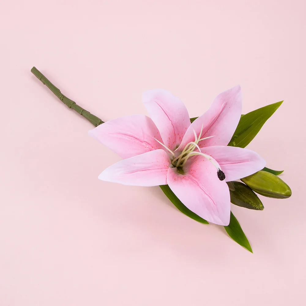 Искусственный цветочный ароматизатор лилии свежий стиль стол узор в виде