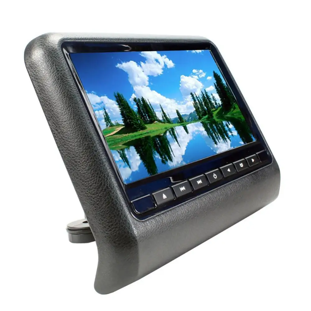 9 Inch Car Seat Back Headrest DVD Player FM/AM Gaming LCD Display Remote Control Monitor Car Multimedias MP3/MP4/MP5 Player