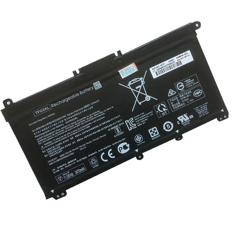 SupStone оригинальный TF03XL Батарея для струйного принтера HP Pavilion 15 CC 14 bf008TU bf033TX bf108TX HSTNN