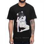 Футболка в стиле хип-хоп Hentai Waifu Girl с аниме, сексуальная стильная мужская футболка на заказ, Мужская хлопковая футболка, забавная