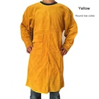 Защитная одежда для сварочного аппарата из воловьей кожи, огнестойкие комбинезоны для сварочного аппарата, защитные комбинезоны для сварки, фартук для сварки