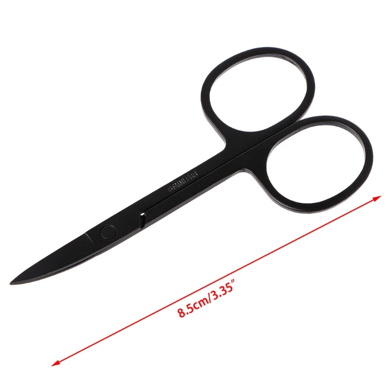 

Portable Eyebrow Trimmer Scissors Stainless Steel Hair Removal Makeup Tool