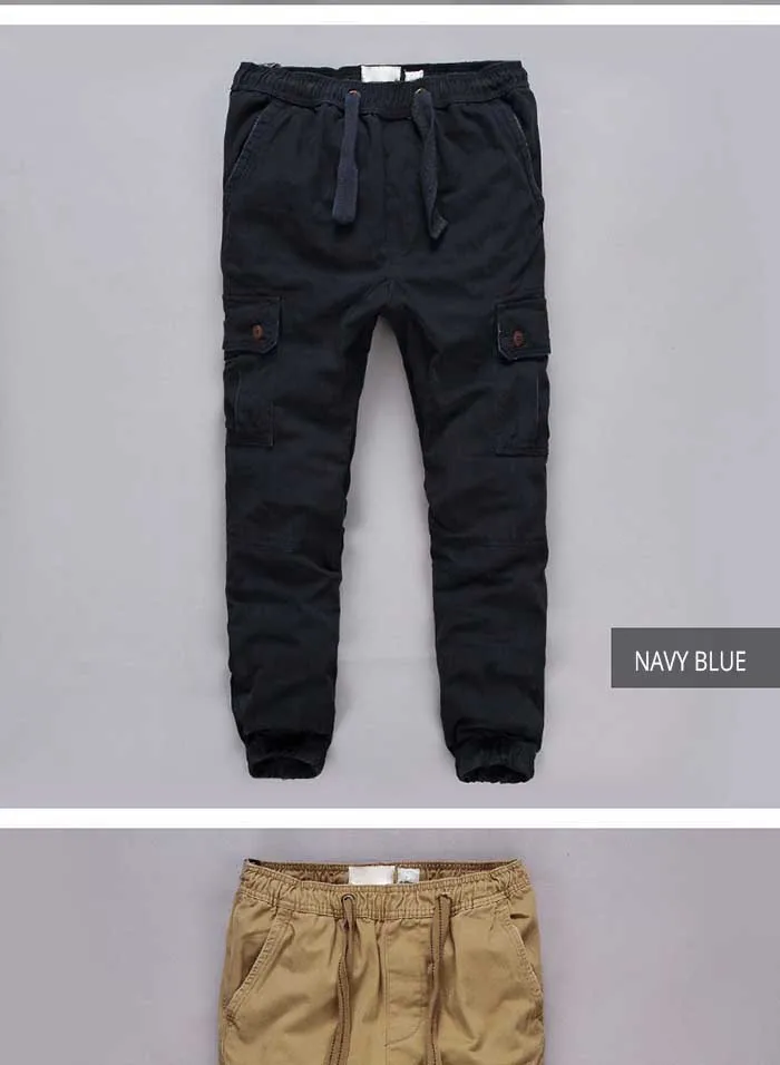 Fashion Camo Joggers Cargo Pants Men Casual Cotton Loose Baggy Harem Pants Military Army Style Outdoor Trousers Man Clothes