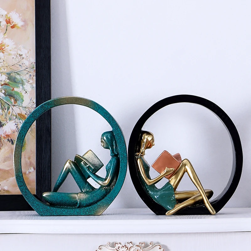 Оригинальные статуэтки для йоги Европейское украшение дома крыльцо ТВ шкаф