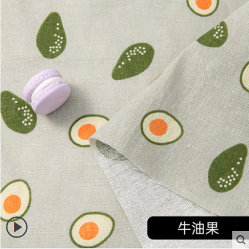 1 метр с цветочным принтом Детское платье в стиле пэчворк из хлопка и льна ткань