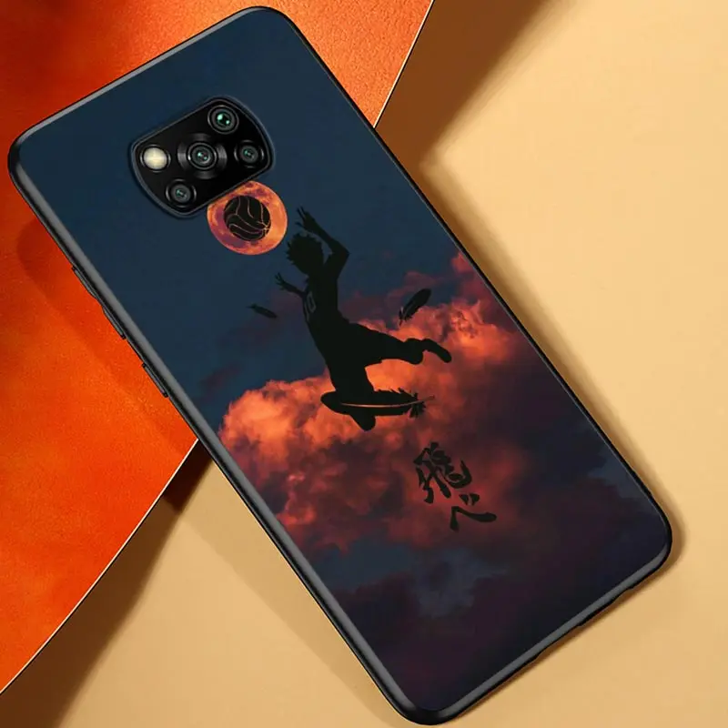 anime volleyball for xiaomi poco m3 m2 c3 x3 nfc f2 f3 pro x2 f1 pro mi play mix 3 a3 a2 a1 6 5 lite phone case free global shipping