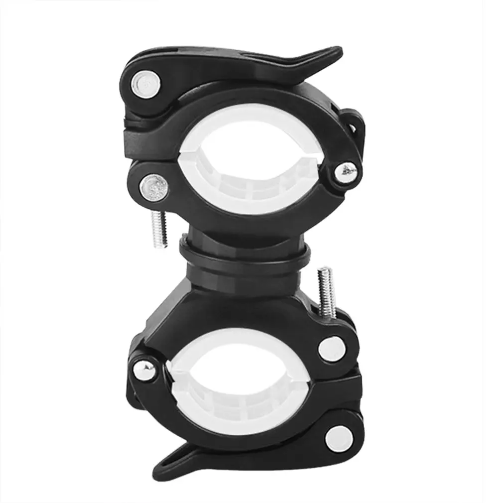 

Bicycle Light Bracket Bike Lamp Multifunctional 360 Degree Rotating Quick Release Mountain Bike Glare Front Light Bracket