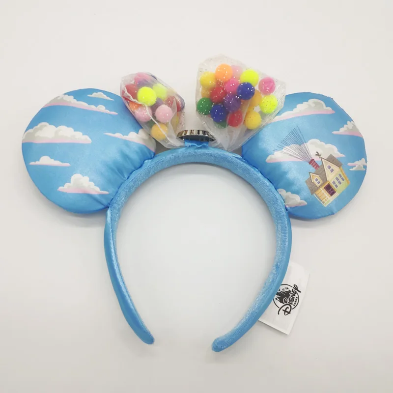 I Disney Up Микки аксессуары для ушей мультфильм головной убор аксессуары для волос плюшевая кавайная игрушка подарок на день рождения для девочек повязка на голову игрушки - Цвет: I