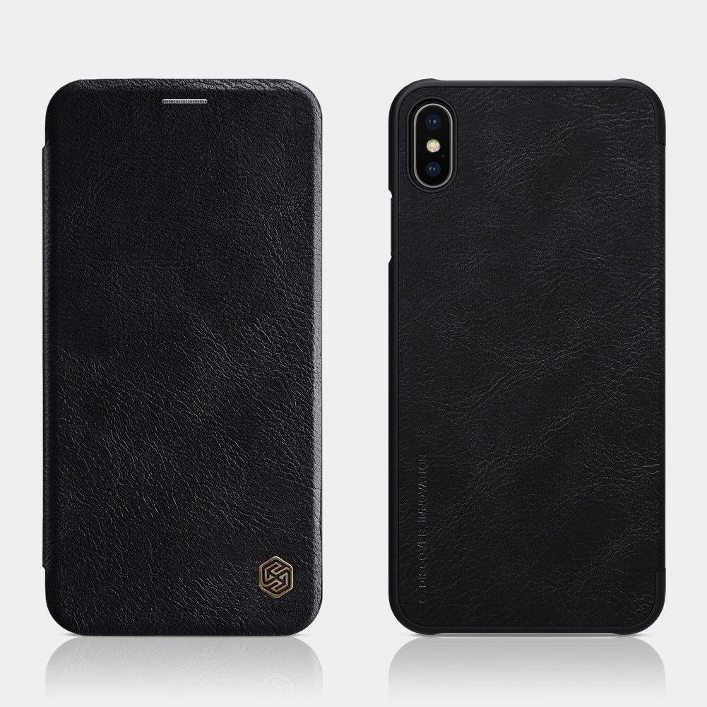 Для iPhone 8/7/X/XS/XR/XS Max чехол Nillkin Роскошный кожаный флип чехол для iPhone 8/7/6 S/6 Plus Полный Чехол Funda чехол для iPhone SE