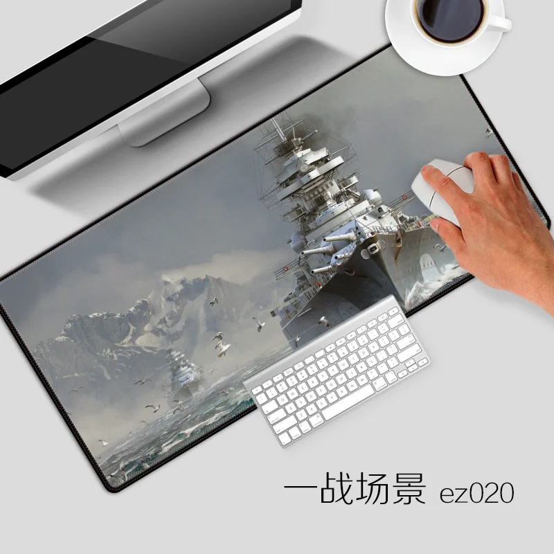 800*300*2 Размер серия военных бойцов высокое качество коврик для мыши большой