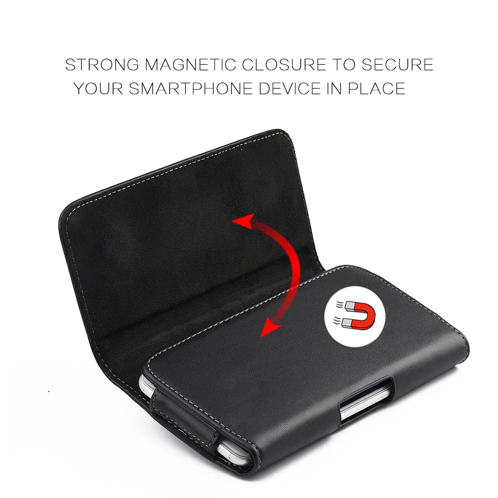 чехол на айфон 11 Кожаный ремень клип мобильного телефона мессенджер через плечо