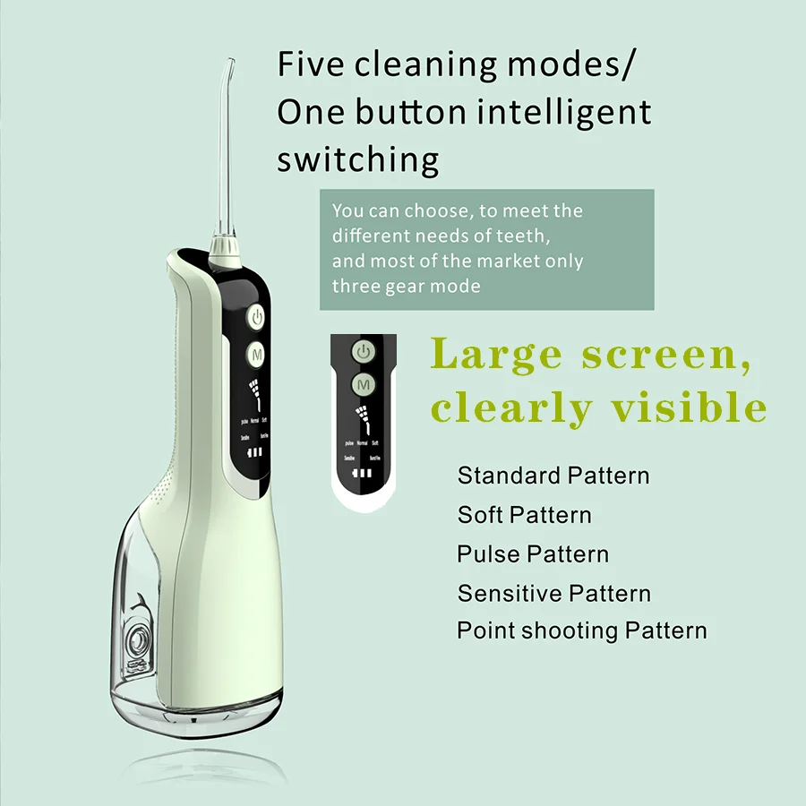 Ирригатор для полости рта KODO USB 2200 мАч 5 скоростей