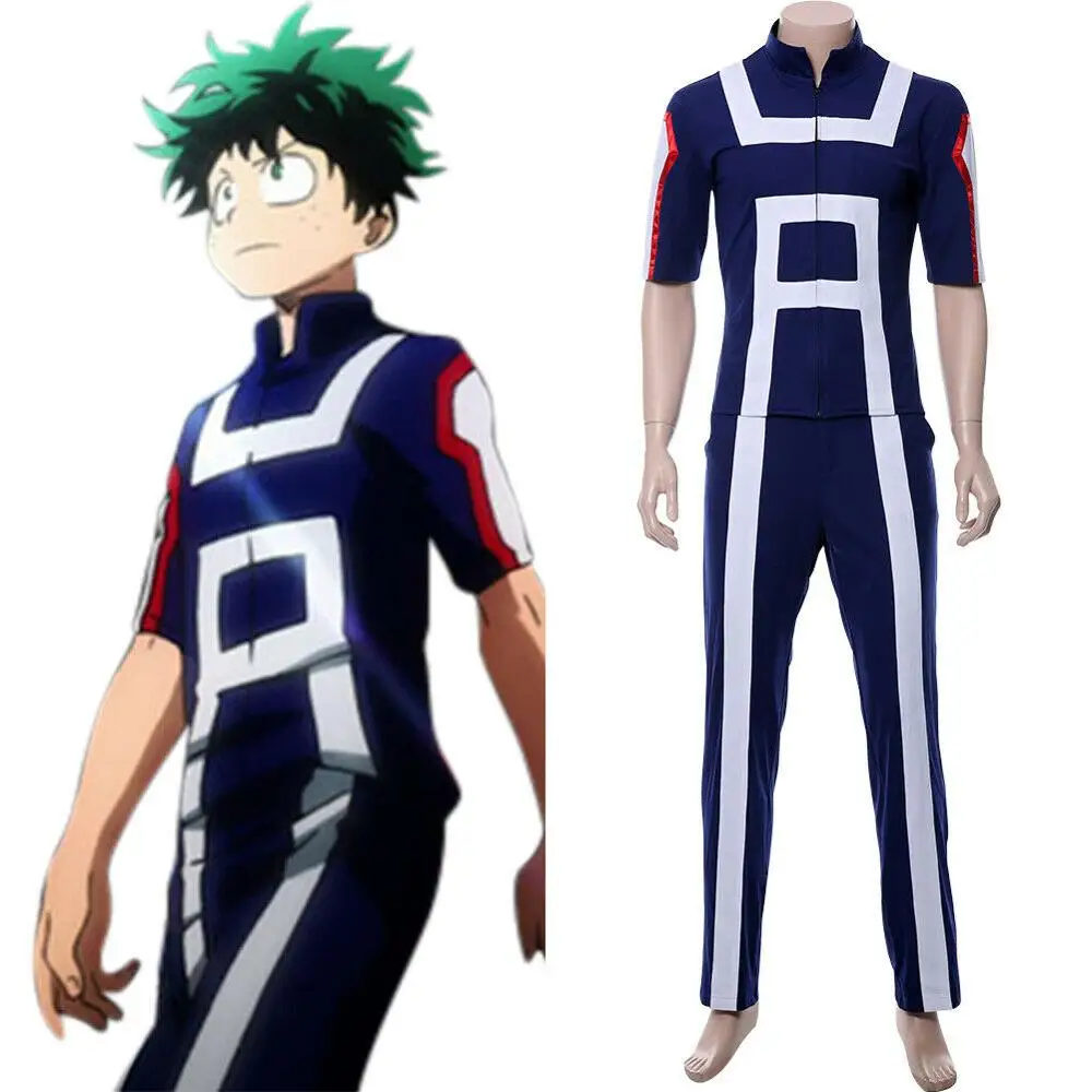 Боевой костюм моя геройская Академия Deku Midoriya Izuku школьная форма студенческий