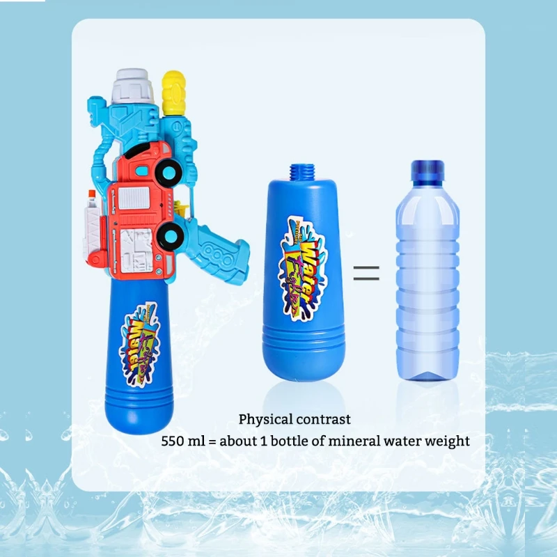 

Summer Artifact Squirt Spraying Water Guns, Large-capacity Pull-out Water Battle Guns for Children Kids Outdoor Palying