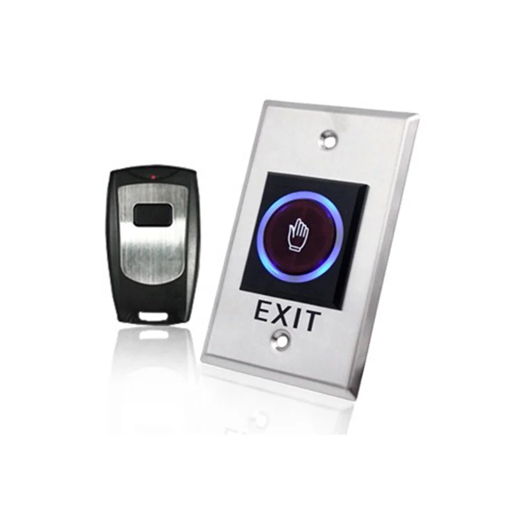 

Keysecu No Touch Touchless Sensor Exit Button Switch With Remote Control