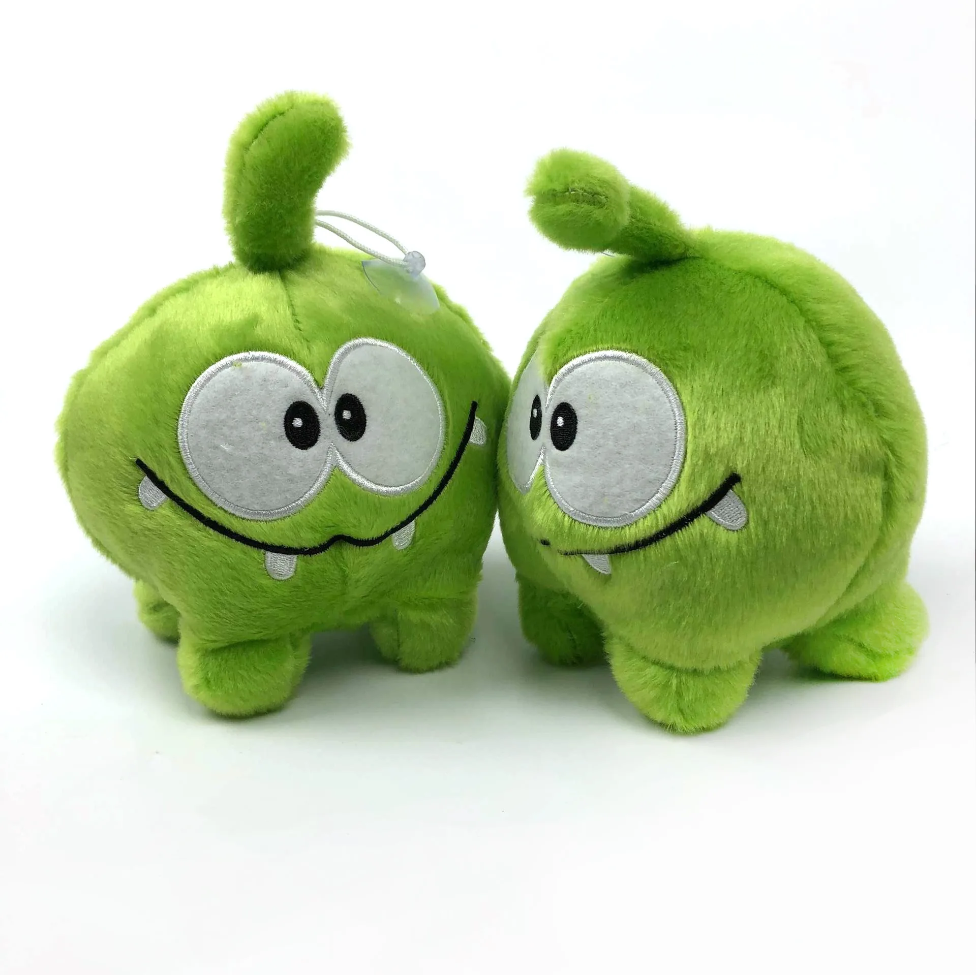 Кукла Плюшевая Om Nom 20 см мультяшная Зеленая лягушка конфеты монстр мягкая