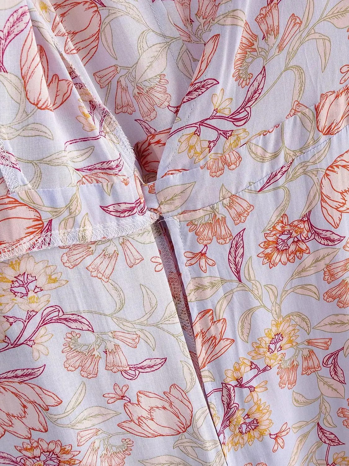 Женское светильник с запахом V-образным вырезом и полурукавом | Женская одежда