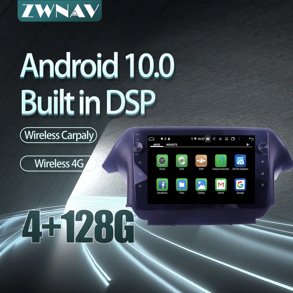 

For Honda Odyssey 2009-2014 Car radio player Android 10 PX6 64GB GPS Navigation Multimedia Player Radio