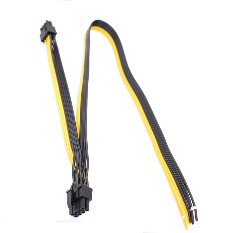Двойная видеокарта PCI E 8(6 + 2) для ПК кабель питания сделай сам цепь серии 18AWG 50