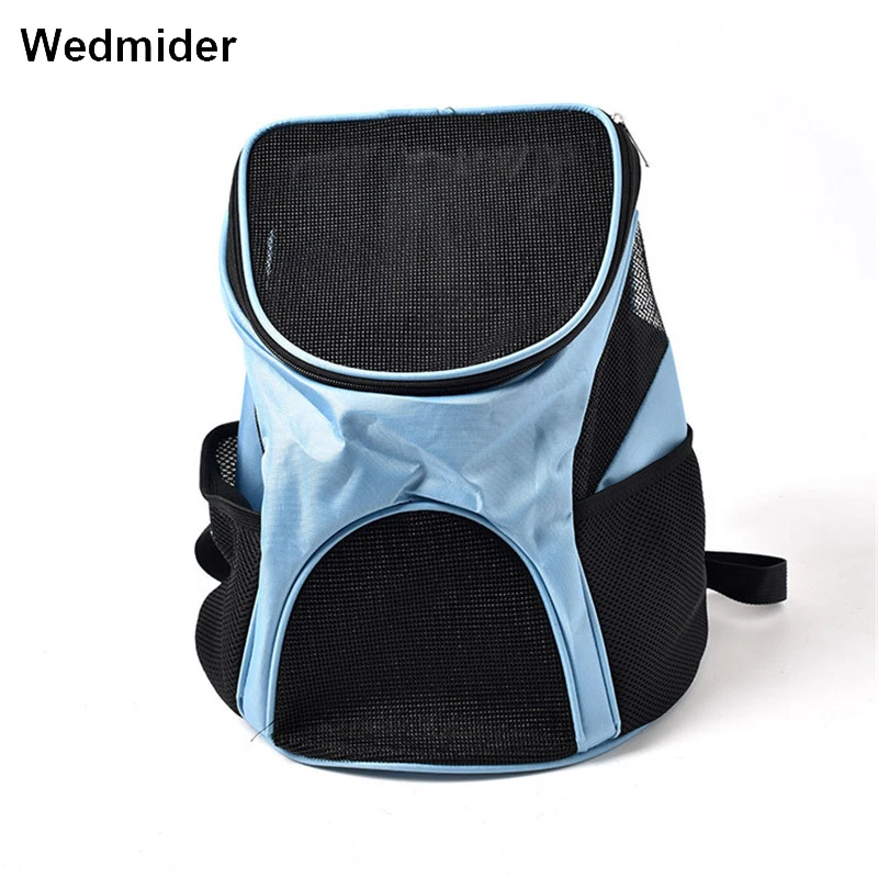 

Foldable Pet Carrier Backpack Dog Cat Outdoor Travel Carrier Packbag Portable Zipper Mesh Pet Backpack Pet Out Bag Cat Backpack