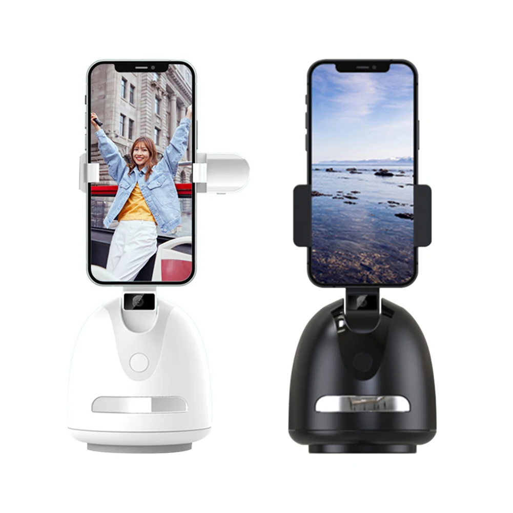 Auto Face Tracking Gimbal Stabilizer Phone Tripod Accessories 360 Rotation Live Smart AI Follow-Up Photo Vlog Video Recorder