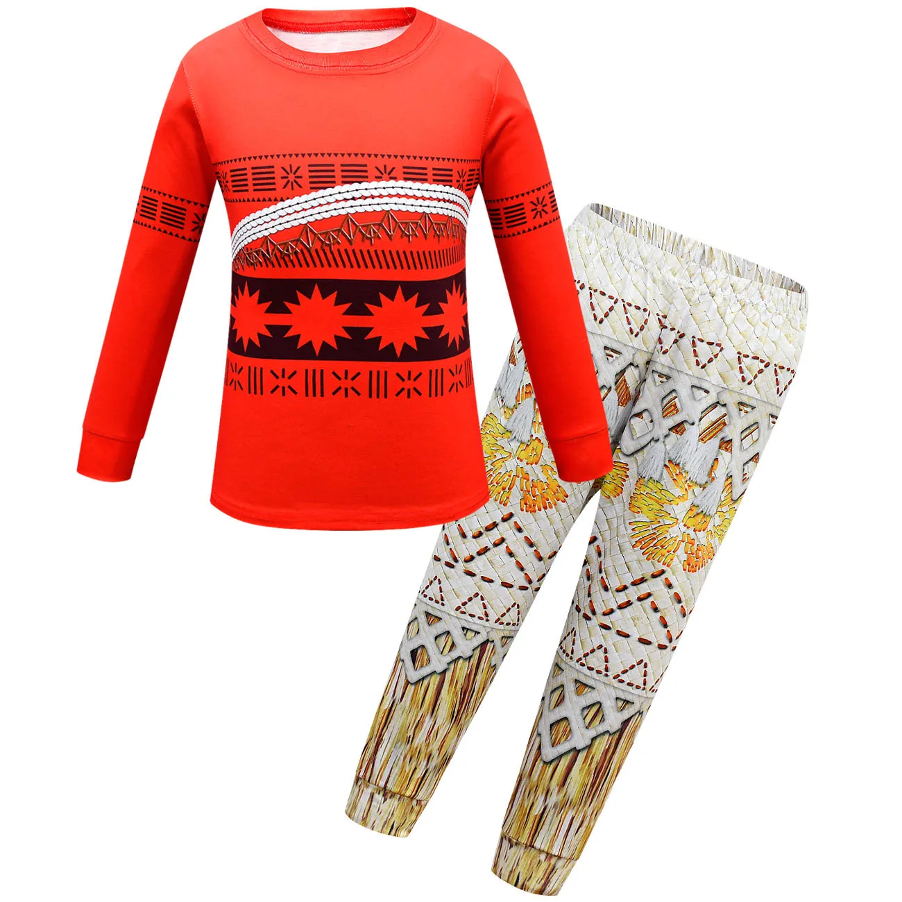 Костюм для косплевечерние Моана на Хэллоуин девочек детские костюмы костюм из