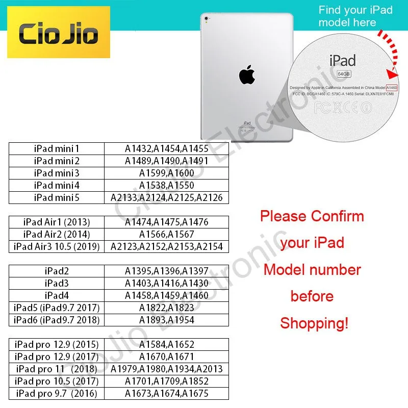 Чехол для iPad 2/3/4 Air 1/2 5/6 Mini 5/4/3/2/1 Прозрачный чехол планшетного ПК|Чехлы планшетов и