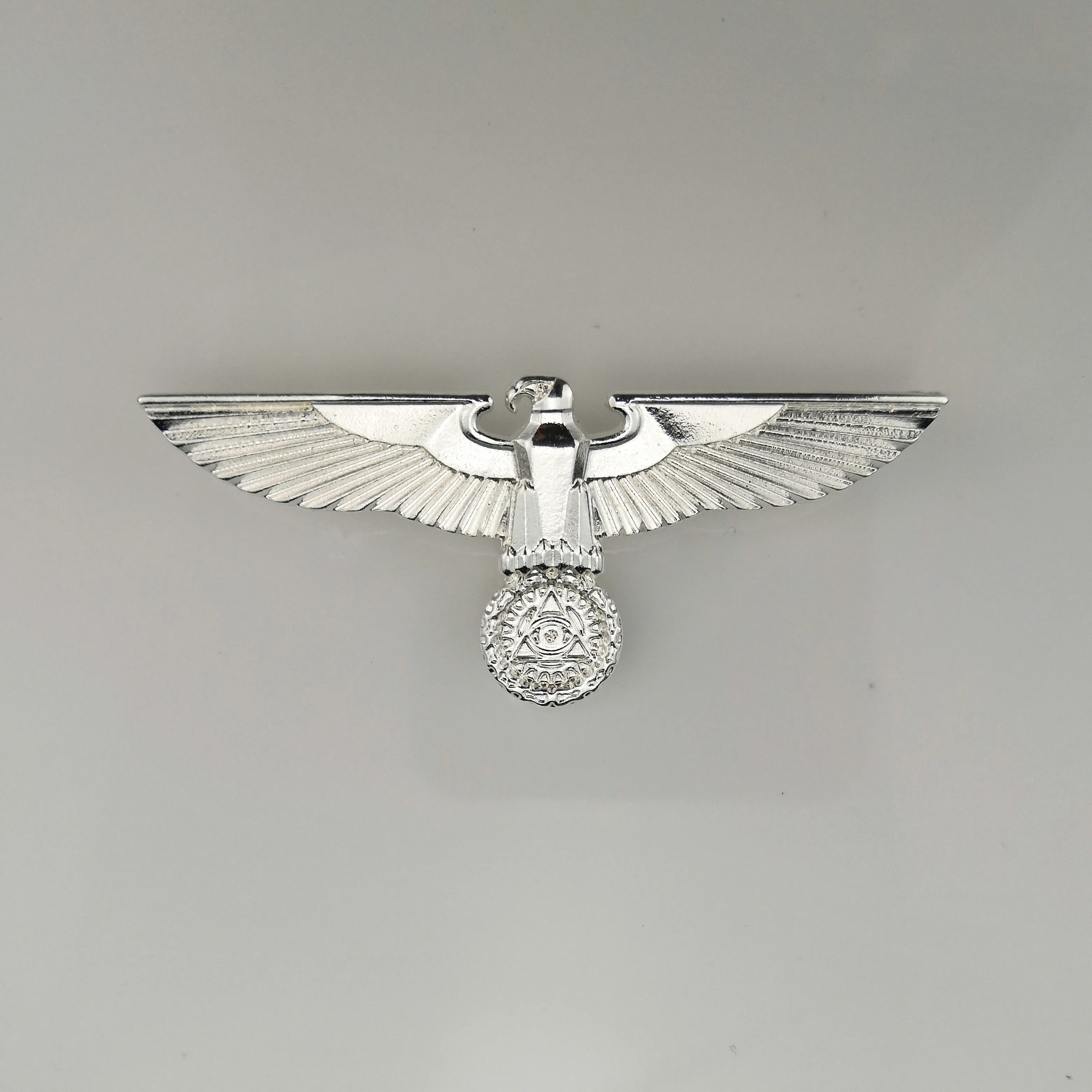 Немецкие y Mason значки с орлом немецкая масонская униформа серебристая