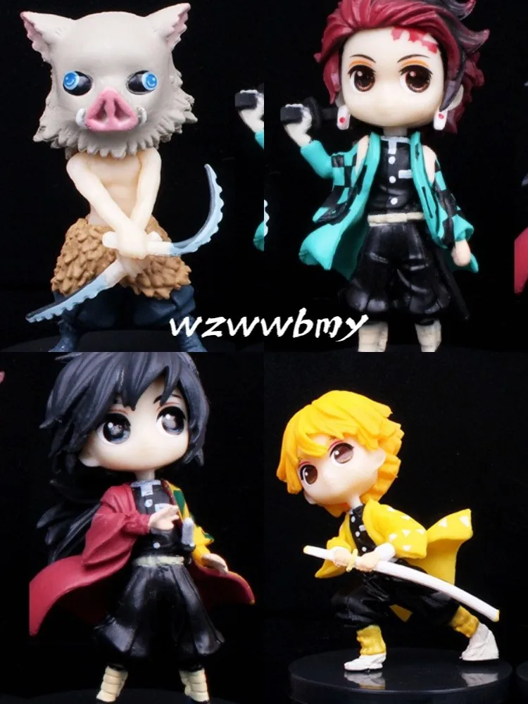 

Anime Demon Slayer Kimetsu No Yaiba Figure Q Posket Kamado Tanjirou Kamado Nezuko Agatsuma Figure Toys