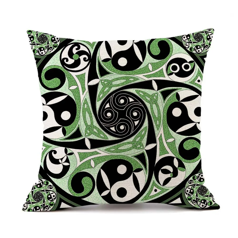 

Geometric patterns One Piece 3D printed Polyester Decorative Pillowcases Throw Pillow Cover Square Zipper Pillow cases style-3