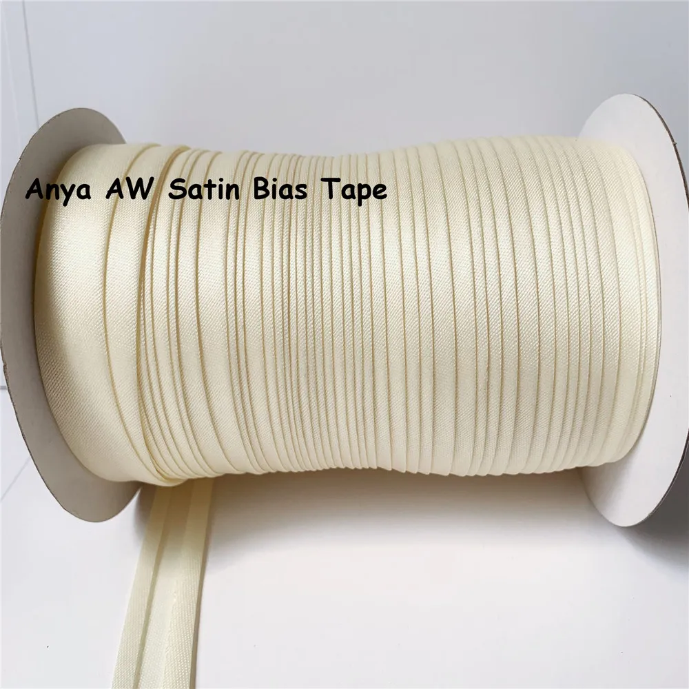 

Атласная косая лента 5/8 дюйма (15 мм) х 20 ярдов/карта, переплетная лента, Марка AW, ручная работа, для пошив одежды «сделай сам» отделки