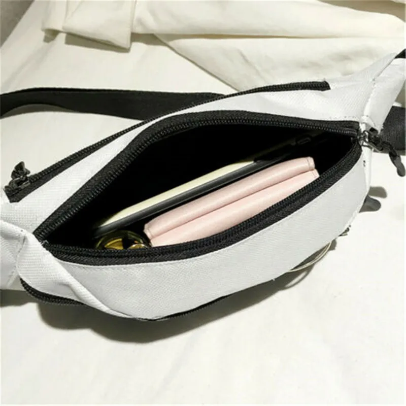Поясная сумка для мужчин и женщин повседневная нагрудная с надписью нейлоновые