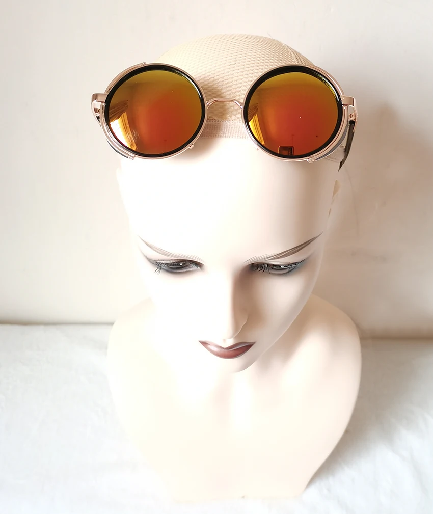 Хеллсинг Алукард реквизит для косплея очки вампира охотника оранжевые золотые