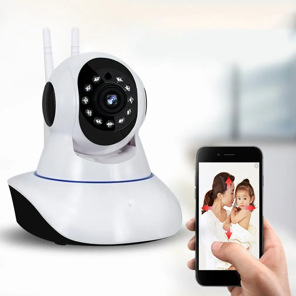 Беспроводная Wi Fi панорамная сетевая камера с углом обзора 360 градусов|Мониторы| |