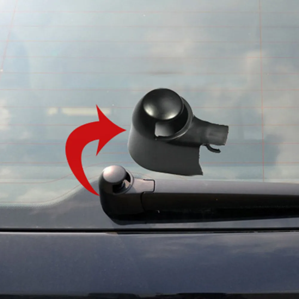 Крышка автомобильного заднего стеклоочистителя крышка ABS Черная форма