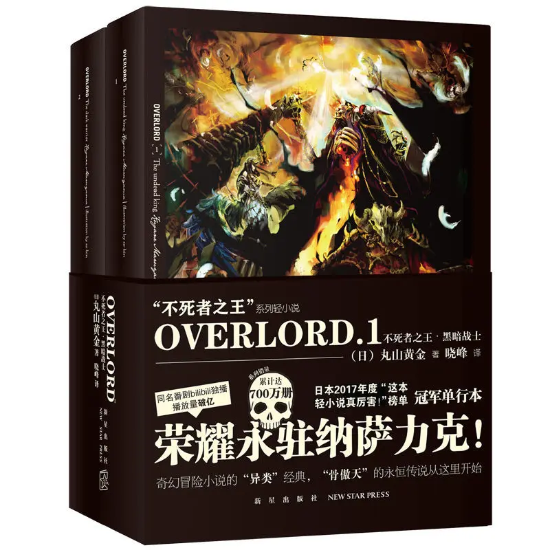 

Anime Undead King Novels Japanese Manga Overlord Teenagers Love Literature Novels Science Fiction Books