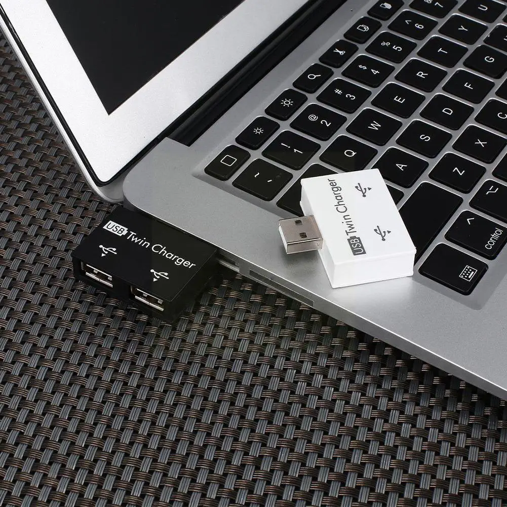 

Мини-адаптер для зарядного устройства с 2 портами USB 2,0