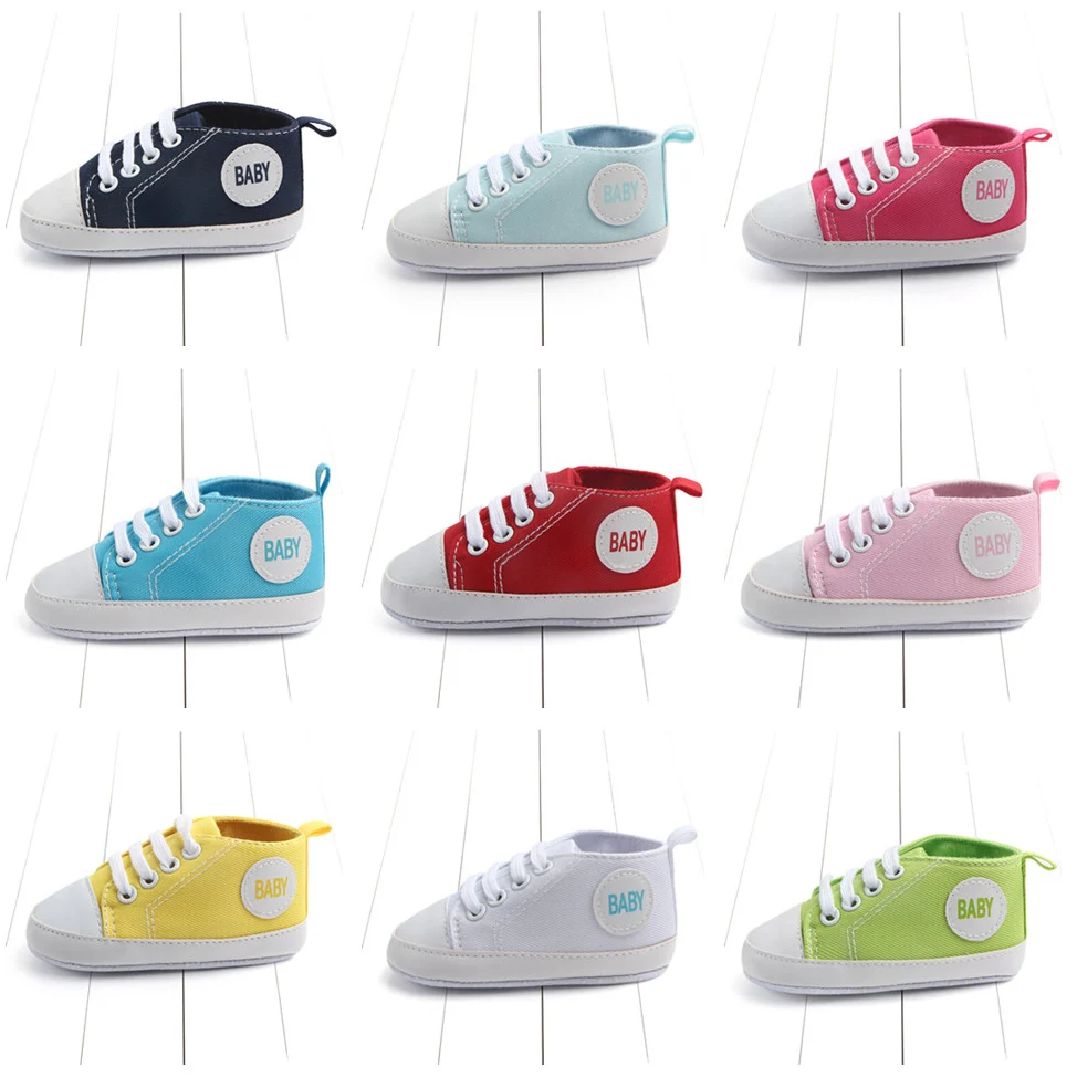 12 цветов классические новые парусиновые детские спортивные кроссовки мягкие